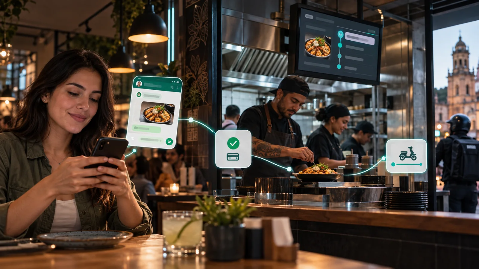 Pedidos por WhatsApp: del chat a la cocina sin copiar nada