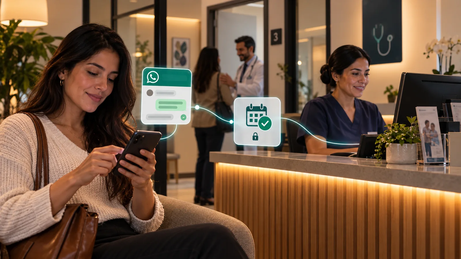 WhatsApp Business para consultorios médicos · Guía 2026