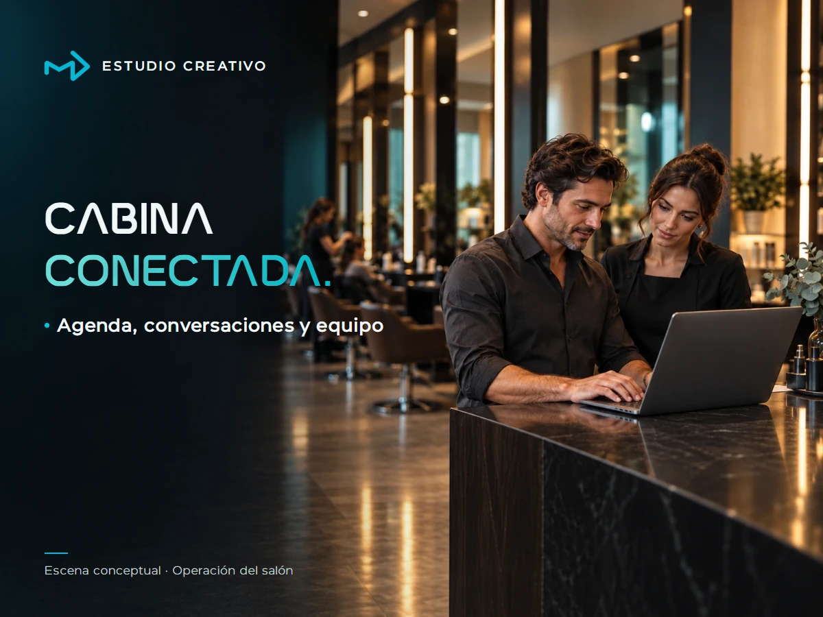 Cabina Conectada · agenda y atención del salón