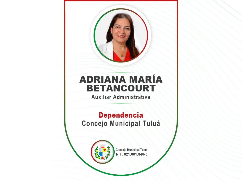Ficha funcionaria — Adriana María