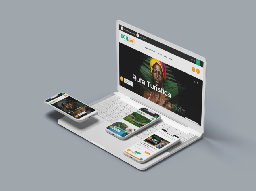 Diseño web Uchawi Travel